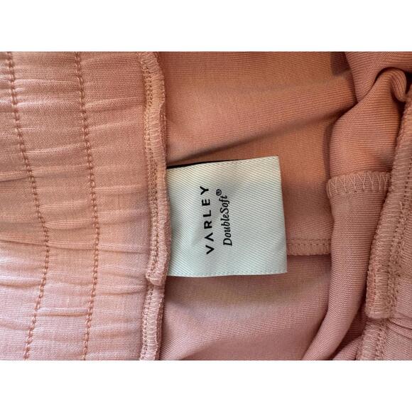 Varley DoubleSoft Ollie High Rise Shorts 3.5” Light Pink Small - Picture 6 of 6